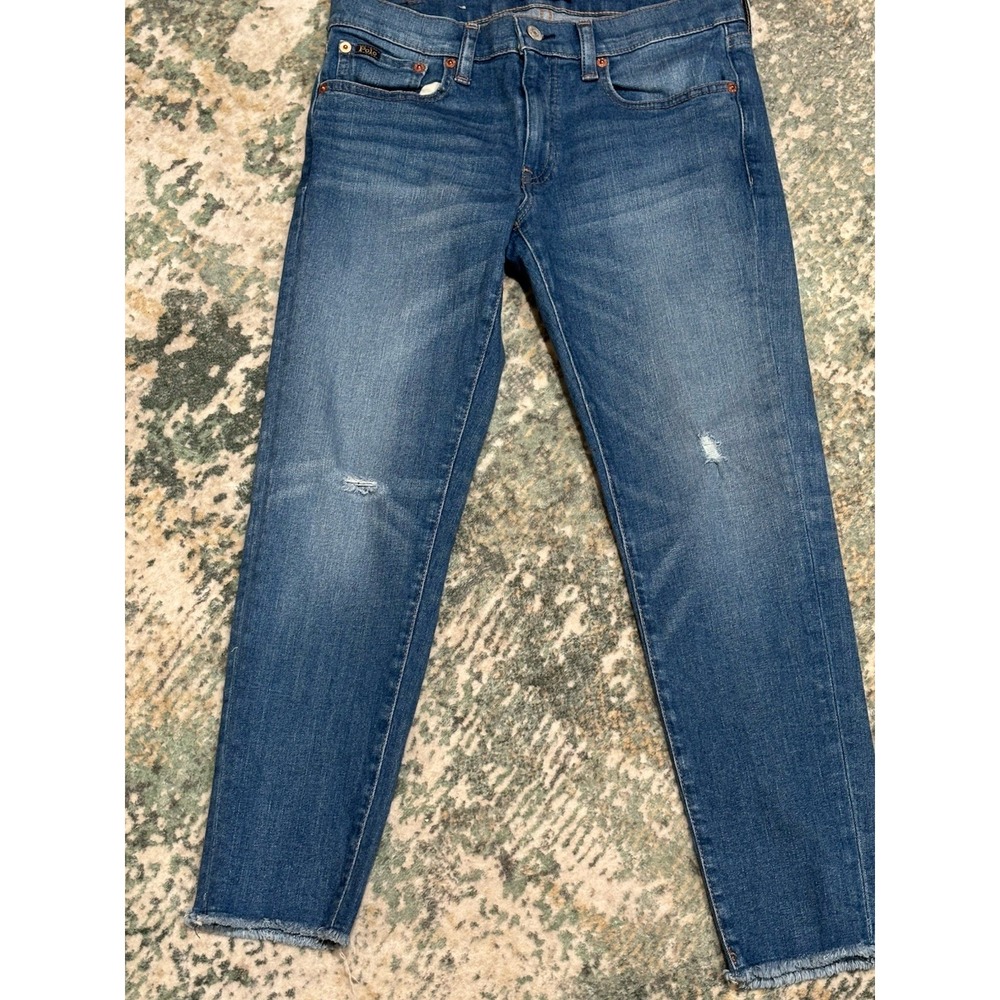 Polo Ralph Lauren Tompkins Skinny Crop Women's Jeans 28R RN 413181/CA